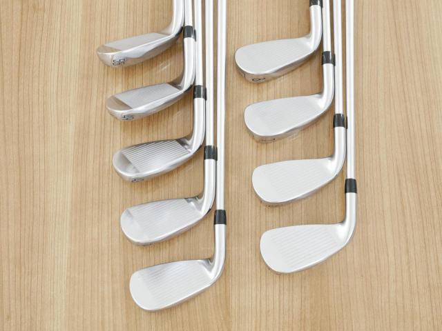 Iron set : Titleist : **มีตำหนิ** ชุดเหล็ก Titleist T400 (รุ่นล่าสุด ออกปี 2023 ตีง่ายที่สุด ไกลที่สุด) มีเหล็ก 5-Pw,43,49,55 (9 ชิ้น) ก้านกราไฟต์ Titleist 3D401 i50 Flex R