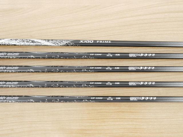 Iron set : XXIO : ชุดเหล็ก XXIO Prime 12 (รุ่นท๊อปสุด ปี 2024 ท๊อปสุด ตีง่าย ไกล) มีเหล็ก 6-Pw (5 ชิ้น) ก้านกราไฟต์ SP-1200 Flex SR