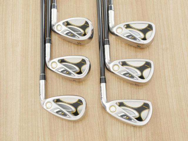 Iron set : Taylormade : ชุดเหล็ก Taylormade r7 DRAW มีเหล็ก 6-Pw,Sw (6 ชิ้น) ก้านกราไฟต์ Flex R