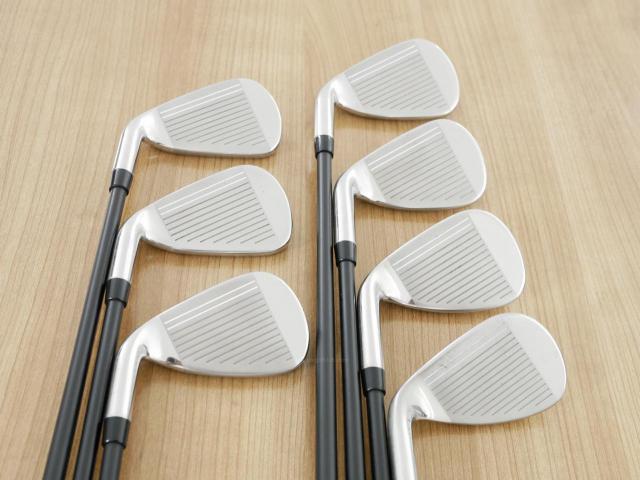 Iron set : Callaway : ชุดเหล็ก Callaway Rogue ST Max OS (ออกปี 2022 ตีง่ายสุดๆ ไกลสุดๆ) มีเหล็ก 6-Pw,Aw,Sw (7 ชิ้น) ก้านกราไฟต์ Fujikura VENTUS 5 Flex R