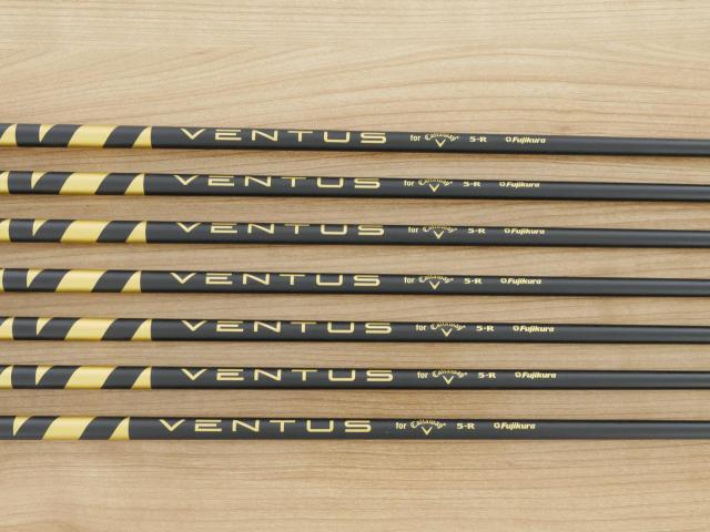 Iron set : Callaway : ชุดเหล็ก Callaway Rogue ST Max OS (ออกปี 2022 ตีง่ายสุดๆ ไกลสุดๆ) มีเหล็ก 6-Pw,Aw,Sw (7 ชิ้น) ก้านกราไฟต์ Fujikura VENTUS 5 Flex R