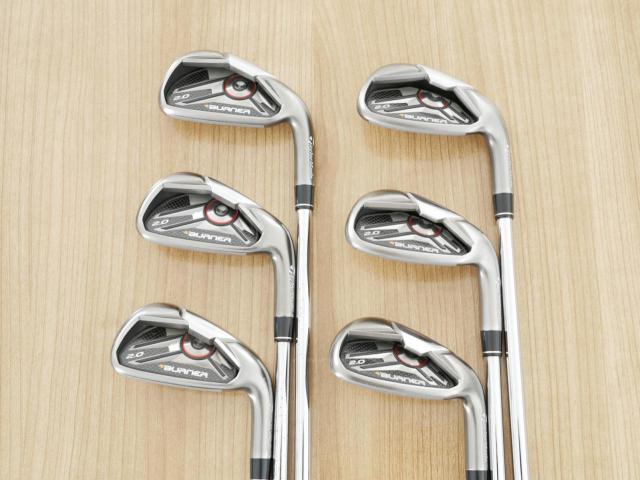 Iron set : Taylormade : ชุดเหล็ก Taylormade Burner 2.0 มีเหล็ก 5-Pw (6 ชิ้น) ก้านเหล็ก NS Pro 950 Flex R