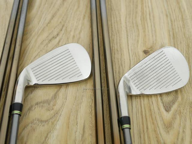 Iron set : Tourstage : ชุดเหล็ก Tourstage PHYZ Premium Model (รุ่นท๊อปสุด หายากสุด ตีง่าย ไกล เหมาะกับซีเนียร์) มีเหล็ก 5-Pw (6 ชิ้น) ก้านกราไฟต์ FLex R
