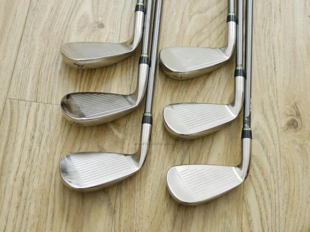 Iron set : Tourstage : ชุดเหล็ก Tourstage PHYZ Premium Model (รุ่นท๊อปสุด หายากสุด ตีง่าย ไกล เหมาะกับซีเนียร์) มีเหล็ก 5-Pw (6 ชิ้น) ก้านกราไฟต์ FLex R