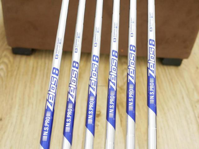 Iron set : PXG : ชุดเหล็ก PXG 0211 XCOR 2 (รุ่นล่าสุด ปี 2023 หน้าเด้ง ตีไกลมากๆ) มีเหล็ก 5-Pw (6 ชิ้น) ก้านเหล็ก NS Pro ZELOS 8 Flex R