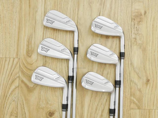 Iron set : PXG : ชุดเหล็ก PXG 0211 XCOR 2 (รุ่นล่าสุด ปี 2023 หน้าเด้ง ตีไกลมากๆ) มีเหล็ก 5-Pw (6 ชิ้น) ก้านเหล็ก NS Pro ZELOS 8 Flex R