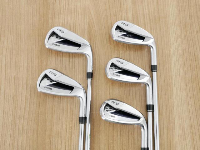 Iron set : PRGR : ชุดเหล็ก PRGR RS Titanium Face (ออกปี 2017 ตีไกล) มีเหล็ก 6-Pw (5 ชิ้น) ก้านเหล็ก NS Pro 80 Flex SR (M-40)