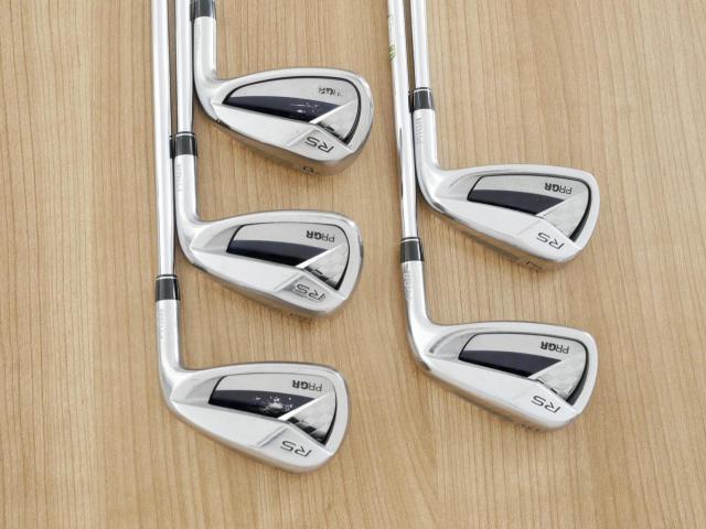 Iron set : PRGR : ชุดเหล็ก PRGR RS Titanium Face (ออกปี 2017 ตีไกล) มีเหล็ก 6-Pw (5 ชิ้น) ก้านเหล็ก NS Pro 80 Flex SR (M-40)