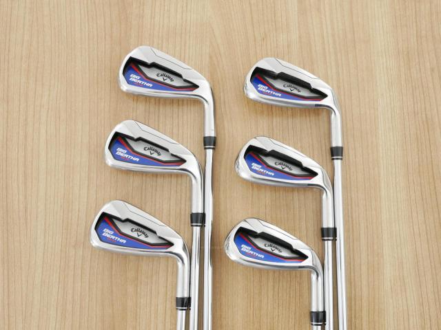 Iron set : Callaway : ชุดเหล็ก Callaway Big Bertha Beta (ใบใหญ่ ตีง่ายมาก) มีเหล็ก 5-Pw (6 ชิ้น) ก้านเหล็ก GS90 R300