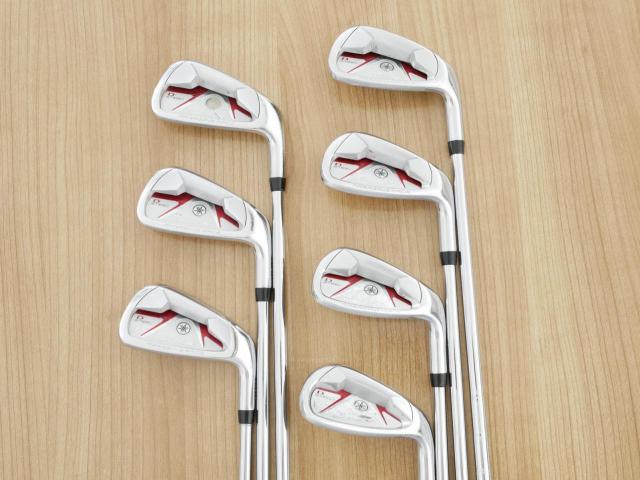 Iron set : Yamaha : **มีตำหนิ** ชุดเหล็ก Yamaha Inpres X D Steel (หน้า Maraging เด้ง ไกลมากๆ) มีเหล็ก 5-Pw,Aw (7 ชิ้น) ก้าน NS Pro 950 Flex S