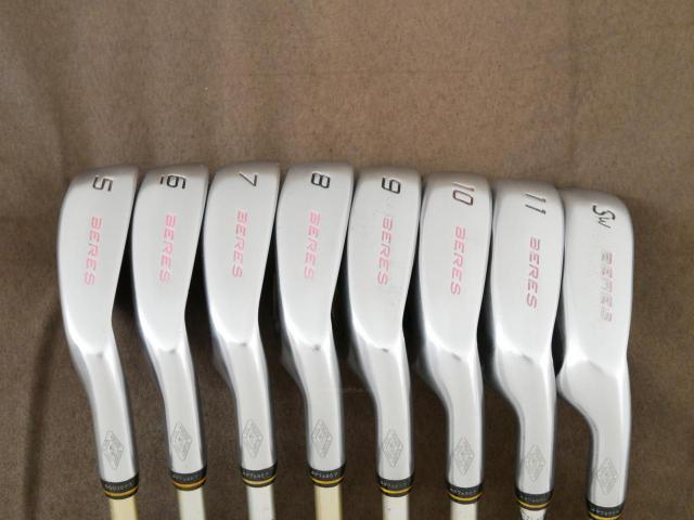 Lady club : All : ชุดเหล็ก Honma Beres ML501 (ตีง่าย เบา ไกล) มีเหล็ก 5-11,Sw (8 ชิ้น) ก้าน ARMRQ B40 FLex L (2 ดาว)