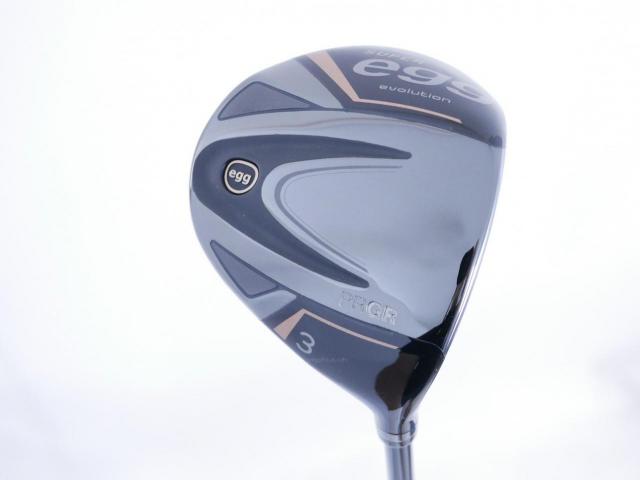 Fairway Wood : PRGR : หัวไม้ 3 PRGR Super EGG Evolution (รุ่นล่าสุด ออกปี 2024 หน้าเด้งเกินกฏ ตีไกลมาก) Loft 16 Flex R (M-37)