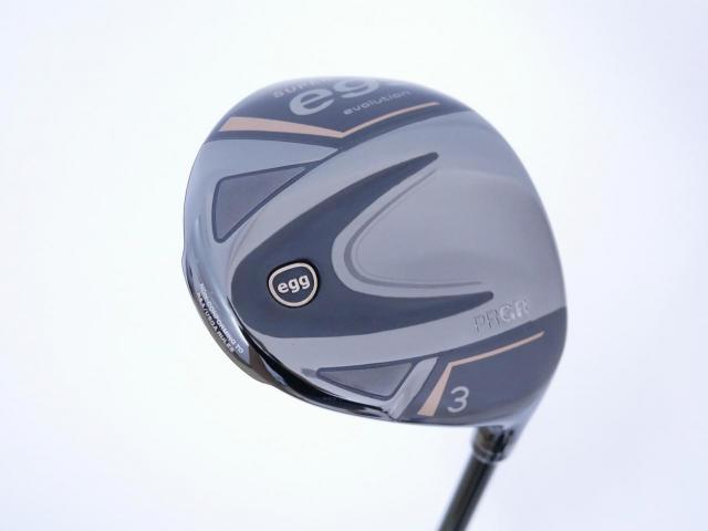 Fairway Wood : PRGR : หัวไม้ 3 PRGR Super EGG Evolution (รุ่นล่าสุด ออกปี 2024 หน้าเด้งเกินกฏ ตีไกลมาก) Loft 16 Flex R (M-37)