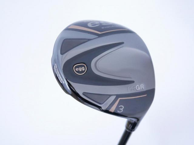Fairway Wood : PRGR : หัวไม้ 3 PRGR Super EGG Evolution (รุ่นล่าสุด ออกปี 2024 หน้าเด้งเกินกฏ ตีไกลมาก) Loft 16 Flex SR (M-40)