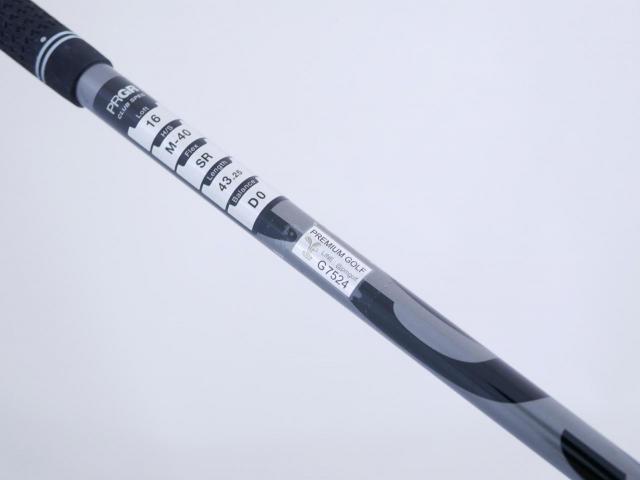 Fairway Wood : PRGR : หัวไม้ 3 PRGR Super EGG Evolution (รุ่นล่าสุด ออกปี 2024 หน้าเด้งเกินกฏ ตีไกลมาก) Loft 16 Flex SR (M-40)