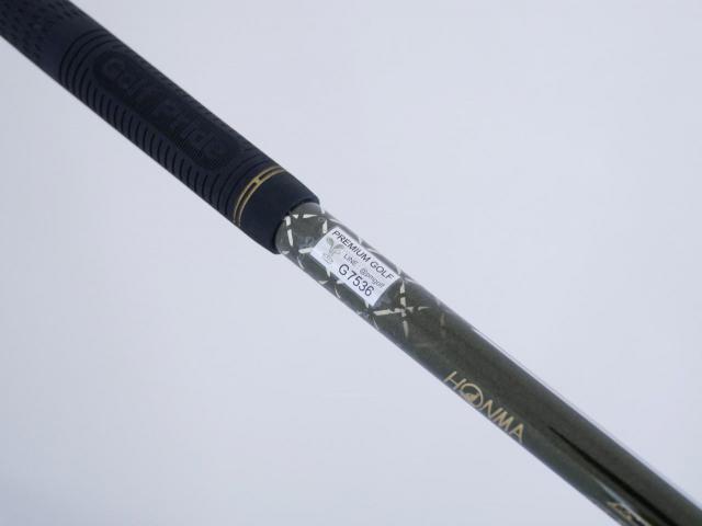 Fairway Wood : Honma : **ก้าน 3 ดาว** หัวไม้ 5 Honma Beres 09 (รุ่นล่าสุด ออกปี 2024) Loft 18 ก้าน Honma ARMRQ FX Flex S (3 ดาว)