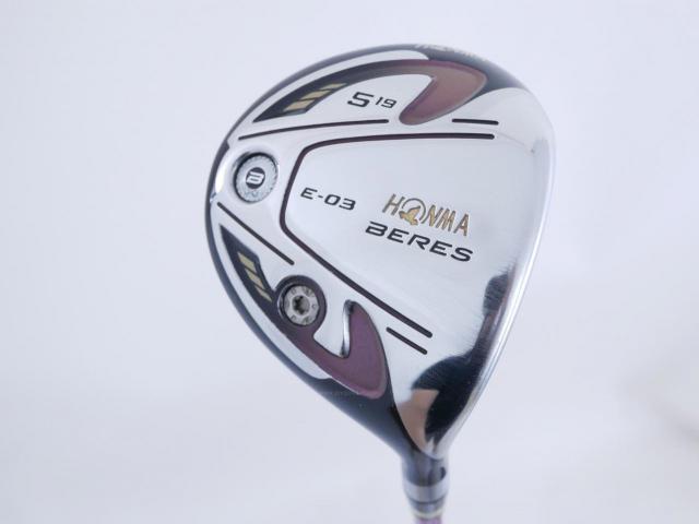 Lady club : All : หัวไม้ 5 Honma Beres E-03 (ออกปี 2015) Loft 19 ก้าน ARMRQ 8 (40) Flex L (2 ดาว)