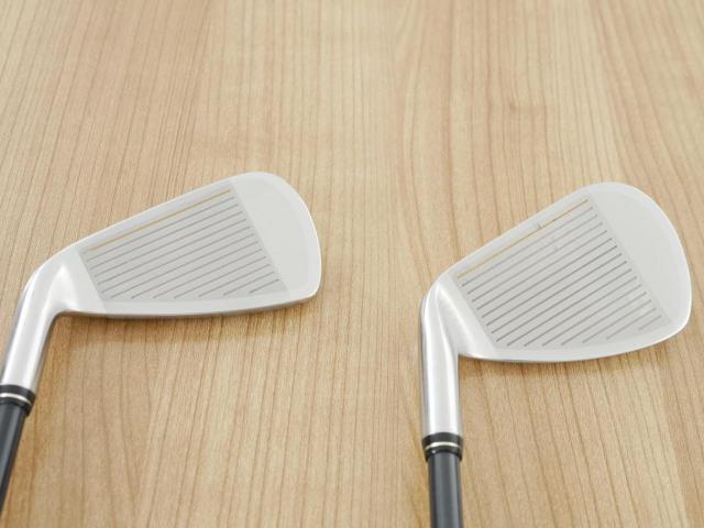 Iron set : Other Brand : ชุดเหล็ก Dunlop HI-BRID DIGITAL Autofocus มีเหล็ก 3-Pw,Aw,Sw (10 ชิ้น) ก้านกราไฟต์ Flex R