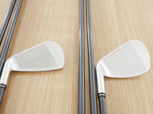 Iron set : Other Brand : ชุดเหล็ก Dunlop HI-BRID DIGITAL Autofocus มีเหล็ก 3-Pw,Aw,Sw (10 ชิ้น) ก้านกราไฟต์ Flex R