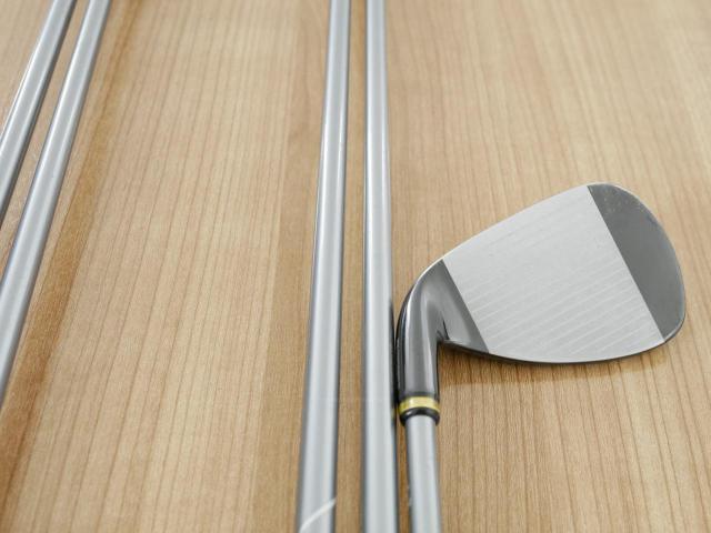 Lady club : All : ชุดเหล็กกระเทย PRGR Super Egg Iron (ปี 2018 ตัวท๊อปสุด หน้าเด้งเกินกฏ ใช้แข่งไม่ได้ ตีไกมลมากๆ) มีเหล็ก 6-Pw (5 ชิ้น) ก้านกราไฟต์ Flex L (M-30)