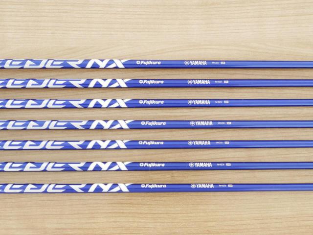 Iron set : Yamaha : ชุดเหล็ก Yamaha Inpres DriveStar (ออกปี 2023 ตีไกลที่สุด ไกลกว่าเหล็กทั่วไป 2 เบอร์ หน้าเด้งมากๆ) มีเหล็ก 7-Pw,Aw,As,Sw (7 ชิ้น) ก้านกราไฟต์ Fujikura Speeder NX M423i Flex SR