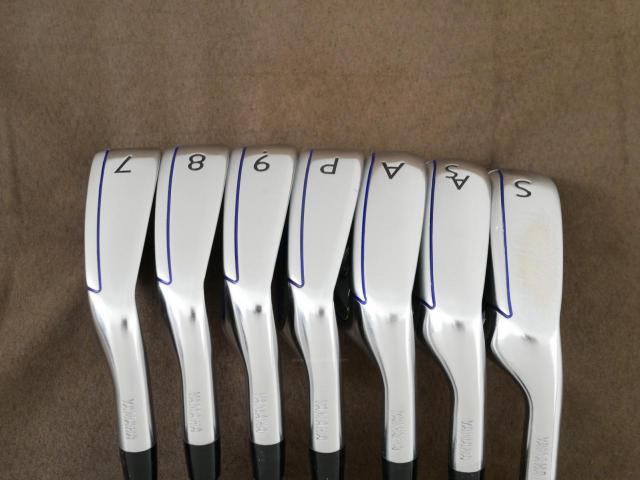 Iron set : Yamaha : ชุดเหล็ก Yamaha Inpres DriveStar (ออกปี 2023 ตีไกลที่สุด ไกลกว่าเหล็กทั่วไป 2 เบอร์ หน้าเด้งมากๆ) มีเหล็ก 7-Pw,Aw,As,Sw (7 ชิ้น) ก้านกราไฟต์ Fujikura Speeder NX M423i Flex SR