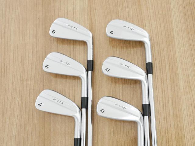 Iron set : Taylormade : ชุดเหล็ก Taylormade P770 Forged (รุ่นล่าสุด ออกปี 2024 นุ่ม แน่น) มีเหล็ก 5-Pw (6 ชิ้น) ก้านเหล็ก NS Pro Modus 105 Flex S