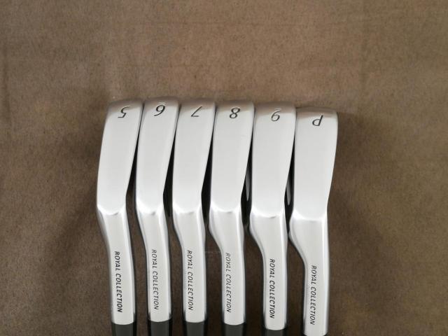 Iron set : RC Royal Collection : ชุดเหล็ก RC (Royal Collection) PRO ZX มีเหล็ก 5-Pw (6 ชิ้น) ก้านเหล็ก NS Pro 880 AMC Flex R