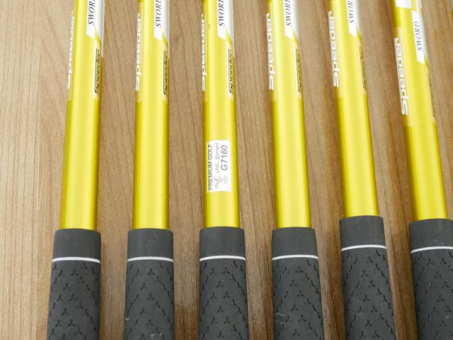 Iron set : Katana : ชุดเหล็ก Katana Sniper XX (ใบใหญ่ ตีง่าย ไกล) มีเหล็ก 6-Pw,Aw,Sw (7 ชิ้น) ก้านกราไฟต์ Fujikura Speeder 589 Flex R