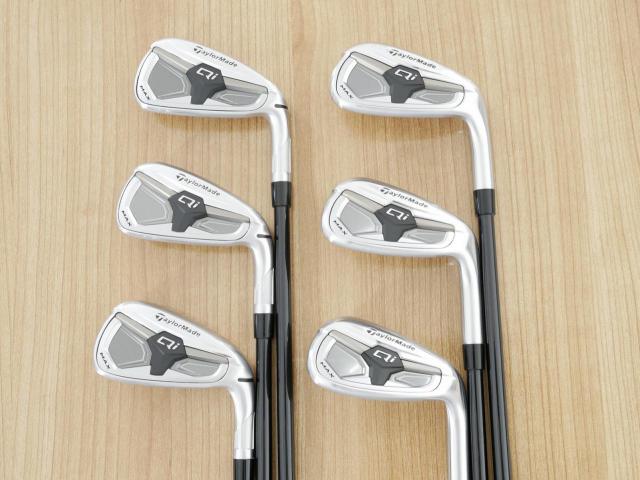 Iron set : Taylormade : ชุดเหล็ก Taylormade Qi MAX (รุ่นล่าสุด ออกปี 2026 Japan Spec.) มีเหล็ก 6-Pw,Aw (6 ชิ้น) ก้านกราไฟต์ Mitsubishi REAX 65 Flex R