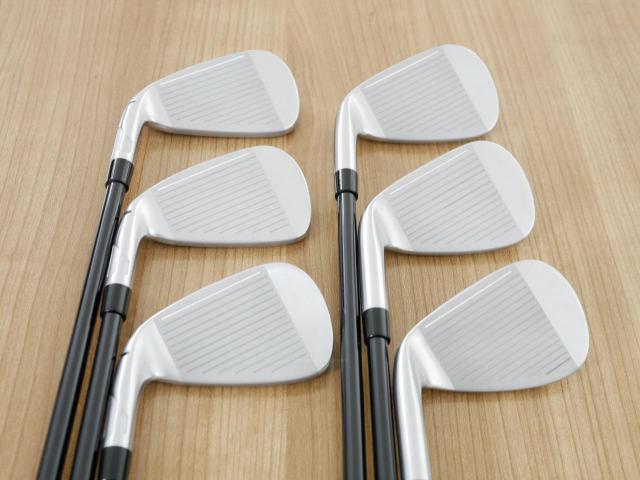 Iron set : Taylormade : ชุดเหล็ก Taylormade Qi MAX (รุ่นล่าสุด ออกปี 2026 Japan Spec.) มีเหล็ก 6-Pw,Aw (6 ชิ้น) ก้านกราไฟต์ Mitsubishi REAX 65 Flex R