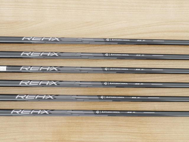 Iron set : Taylormade : ชุดเหล็ก Taylormade Qi MAX (รุ่นล่าสุด ออกปี 2026 Japan Spec.) มีเหล็ก 6-Pw,Aw (6 ชิ้น) ก้านกราไฟต์ Mitsubishi REAX 65 Flex R