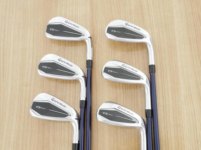 Iron set : Taylormade : ชุดเหล็ก Taylormade Qi (ออกปี 2024 Japan Spec.) มีเหล็ก 6-Pw,Aw (6 ชิ้น) ก้านกราไฟต์ Mitsubishi Diamana TM60 Flex S