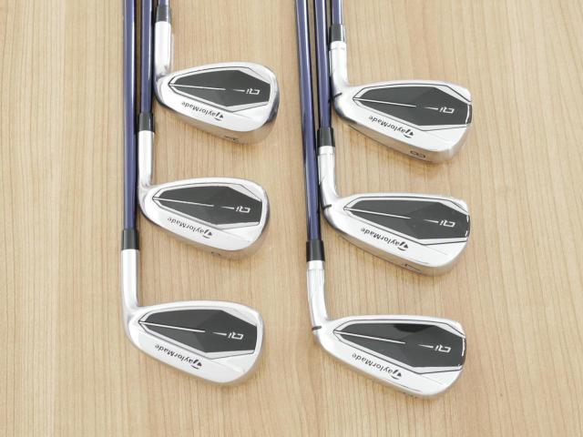 Iron set : Taylormade : ชุดเหล็ก Taylormade Qi (ออกปี 2024 Japan Spec.) มีเหล็ก 6-Pw,Aw (6 ชิ้น) ก้านกราไฟต์ Mitsubishi Diamana TM60 Flex S