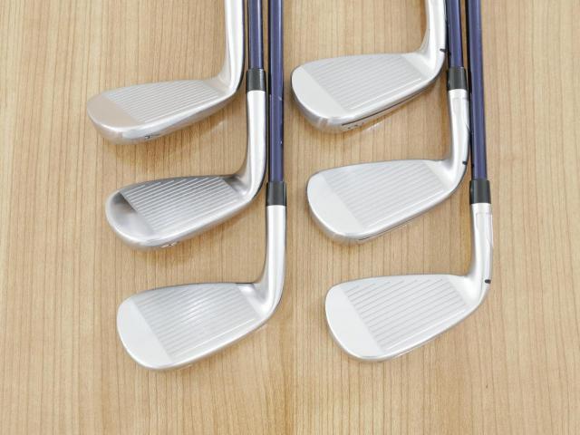 Iron set : Taylormade : ชุดเหล็ก Taylormade Qi (ออกปี 2024 Japan Spec.) มีเหล็ก 6-Pw,Aw (6 ชิ้น) ก้านกราไฟต์ Mitsubishi Diamana TM60 Flex S
