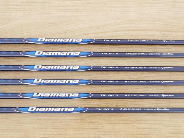 Iron set : Taylormade : ชุดเหล็ก Taylormade Qi (ออกปี 2024 Japan Spec.) มีเหล็ก 6-Pw,Aw (6 ชิ้น) ก้านกราไฟต์ Mitsubishi Diamana TM60 Flex S