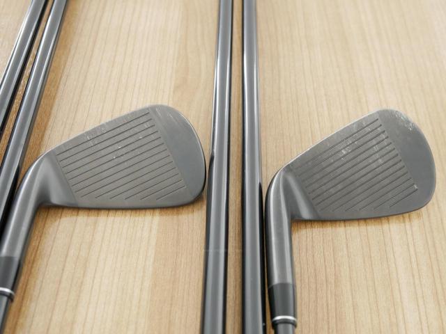 Iron set : Callaway : ชุดเหล็ก Callaway Apex Ti Fusion Black (รุ่นท็อปสุด แพงที่สุด ปี 2025 ของใหม่ 8 หมื่นบาท) มีเหล็ก 6-Pw,Aw (6 ชิ้น) ก้านกราไฟต์ UST Mamiya ATTAS FF 85 Flex S