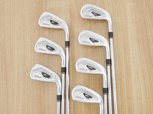 Iron set : Titleist : ชุดเหล็ก Titleist VG3 Forged (Japan Spec. นุ่มแน่น) มีเหล็ก 4-Pw (7 ชิ้น) ก้านเหล็ก NS Pro Zelos 7 Flex R