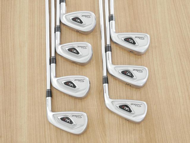 Iron set : Titleist : ชุดเหล็ก Titleist VG3 Forged (Japan Spec. นุ่มแน่น) มีเหล็ก 4-Pw (7 ชิ้น) ก้านเหล็ก NS Pro Zelos 7 Flex R