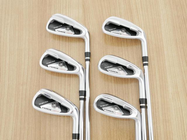 Iron set : Yamaha : ชุดเหล็ก Yamaha Inpres RMX UD+2 (ปี 2017 ตีไกลที่สุด ไกลกว่าเหล็กทั่วไป 2 เบอร์) มีเหล็ก 7-Pw,Aw,As (6 ชิ้น) ก้านเหล็ก NS Pro Zelos 7 Flex R