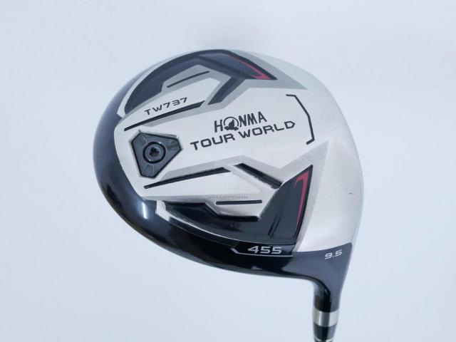 Driver : Honma : ไดรเวอร์ Honma Tour World TW737 455 (ออกปี 2017) Loft 9.5 ก้าน Honma Vizard EX-Z65 Flex S