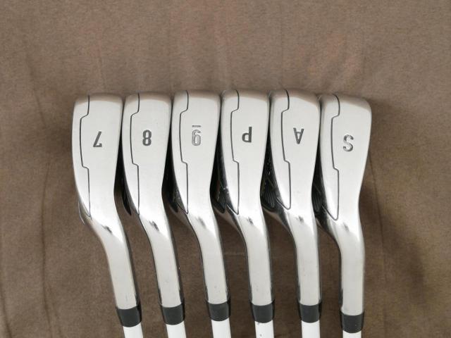 Lady club : All : ชุดเหล็ก Callaway Mavrik MAX (ออกปี 2020 ตีง่าย ไกลมากๆ) มีเหล็ก 7-Pw,Aw,Sw (6 ชิ้น) ก้านกราไฟต์ Mitsubishi Diamana 40 Flex L