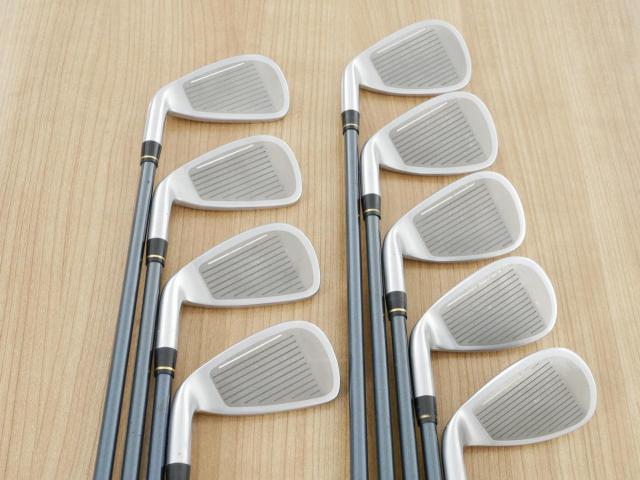 Iron set : Honma : ชุดเหล็ก Honma TwinMarks AP-302 (หน้าเด้ง Titanium) มีเหล็ก 4-11,Sw (9 ชิ้น) ก้านกราไฟต์ Flex R