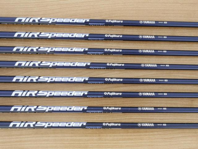 Iron set : Yamaha : ชุดเหล็ก Yamaha Inpres UD+2 (ออกปี 2021 ตีไกลที่สุด ไกลกว่าเหล็กทั่วไป 2 เบอร์ หน้าเด้ง COR 0.822) มีเหล็ก 6-Pw,Aw,As,Sw (8 ชิ้น) ก้านกราไฟต์ Fujikura Air Speeder M421i Flex SR