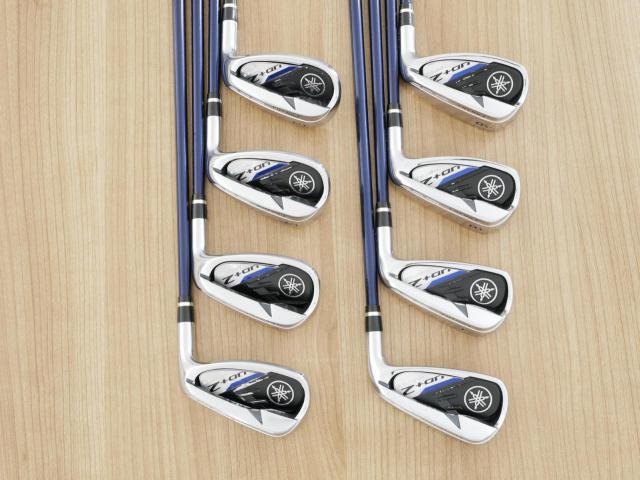 Iron set : Yamaha : ชุดเหล็ก Yamaha Inpres UD+2 (ออกปี 2021 ตีไกลที่สุด ไกลกว่าเหล็กทั่วไป 2 เบอร์ หน้าเด้ง COR 0.822) มีเหล็ก 6-Pw,Aw,As,Sw (8 ชิ้น) ก้านกราไฟต์ Fujikura Air Speeder M421i Flex SR