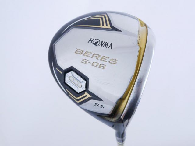 Driver : Honma : ไดรเวอร์ Honma Beres S-06 (รุ่นปี 2019) Loft 9.5 ก้าน ARMRQ X (47) Flex S (2 ดาว)