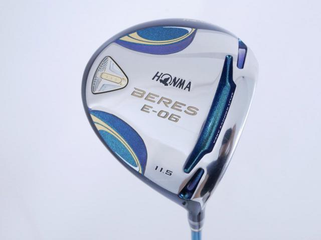 Driver : Honma : **ก้าน 3 ดาว** ไดรเวอร์ Honma Beres E-06 (รุ่นปี 2019) Loft 11.5 ก้าน ARMRQ X (43) Flex R (3 ดาว)