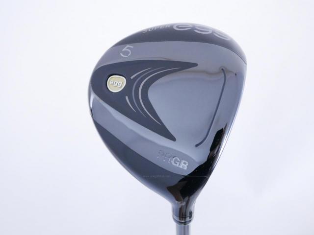 Fairway Wood : PRGR : หัวไม้ 5 PRGR Super Egg (รุ่นปี 2023 หน้าเด้งเกินกฏ COR 0.84 หายากมาก) Loft 19 ก้าน M-37 Flex R