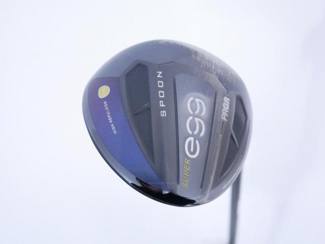 Fairway Wood : PRGR : หัวไม้ 3 PRGR Super Egg (รุ่นปี 2021 หน้าเด้งเกินกฏ COR 0.84 หายากมาก) Loft 15 Flex R2 (M-35)