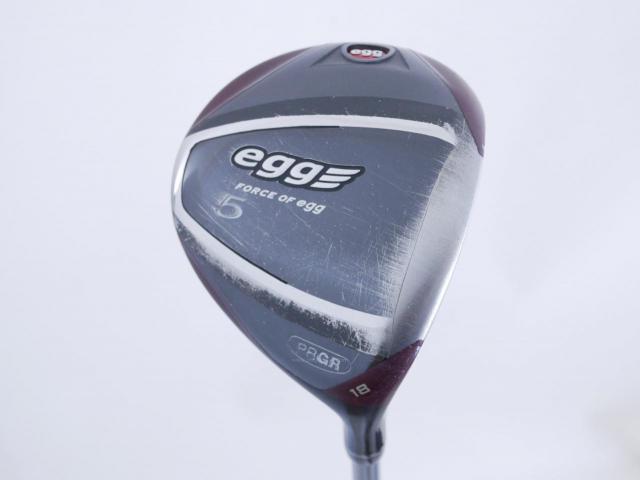 Fairway Wood : PRGR : หัวไม้ 5 PRGR Egg (ออกปี 2018 หายากมาก) Loft 18 Flex R (M-37)